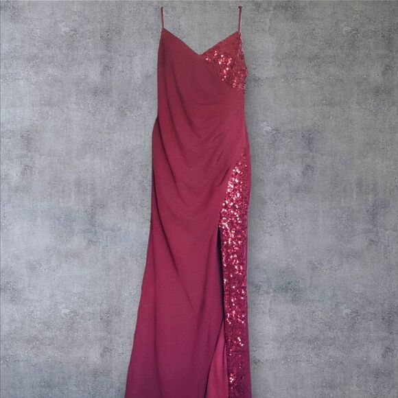 Ever-Pretty Women's V-Neck  Sequin Mermaid Floor-Length Evening Dress XXL - Picture 8 of 14